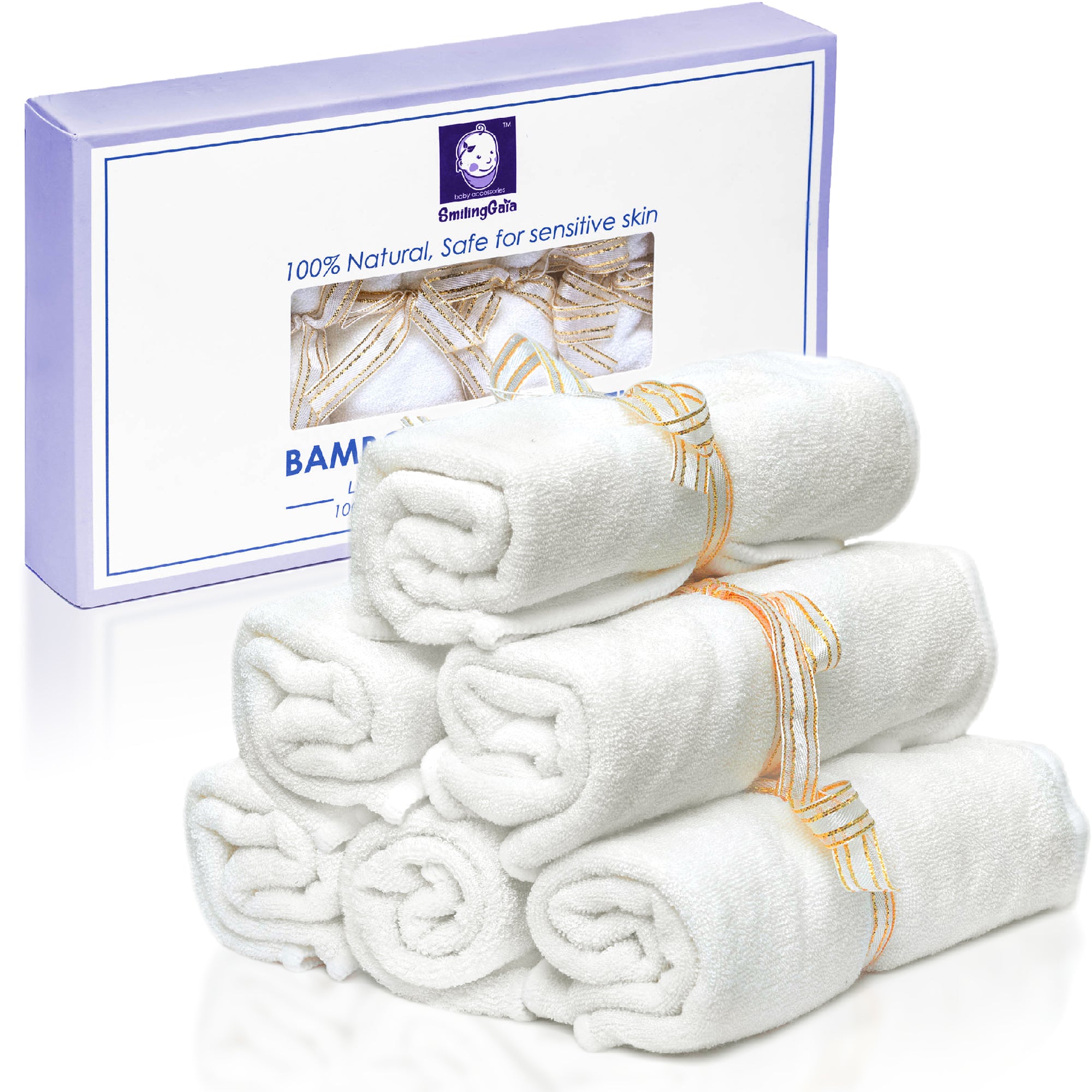 11 Pack Washcloth Towel Set 100% Cotton Soft Luxury Wash Cloths for Face &  Body